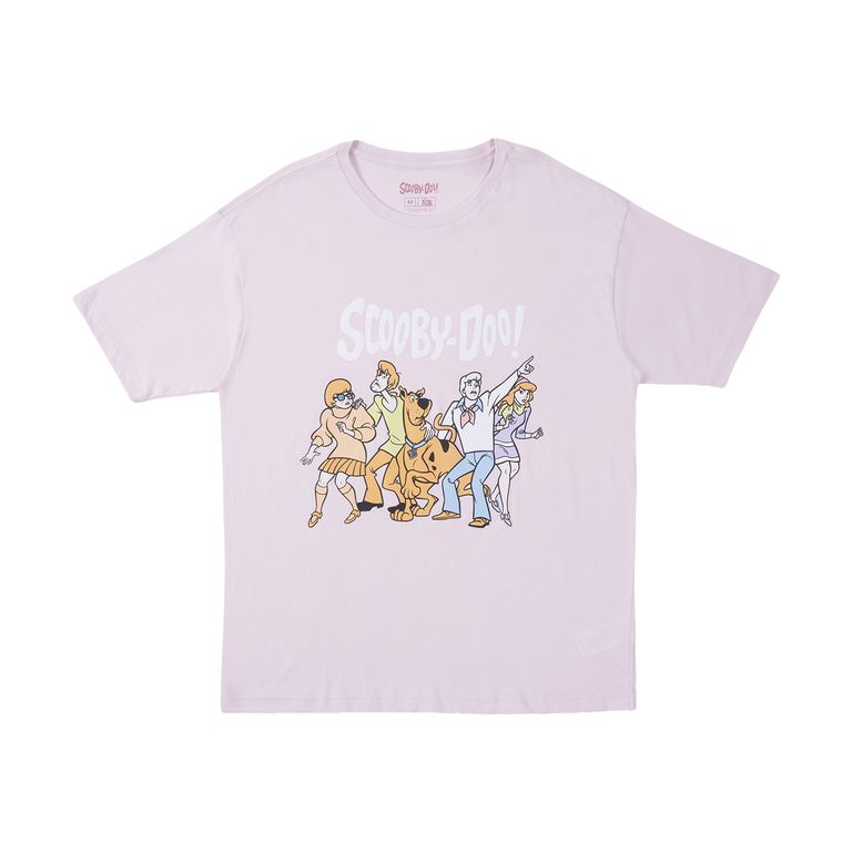 Polo Manga Corta Oversize Mujer Scooby Doo