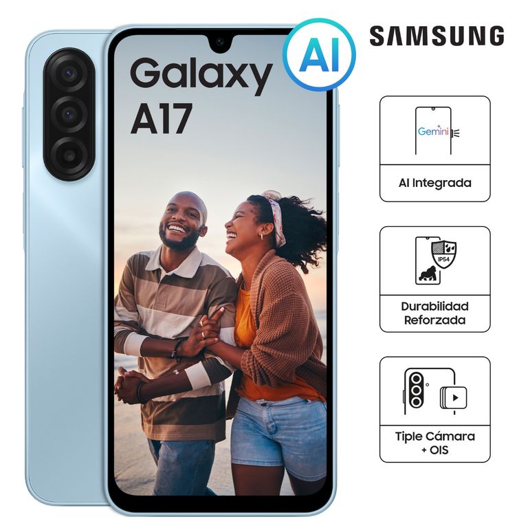 Smartphone Samsung Galaxy A17 256Gb Light Blue