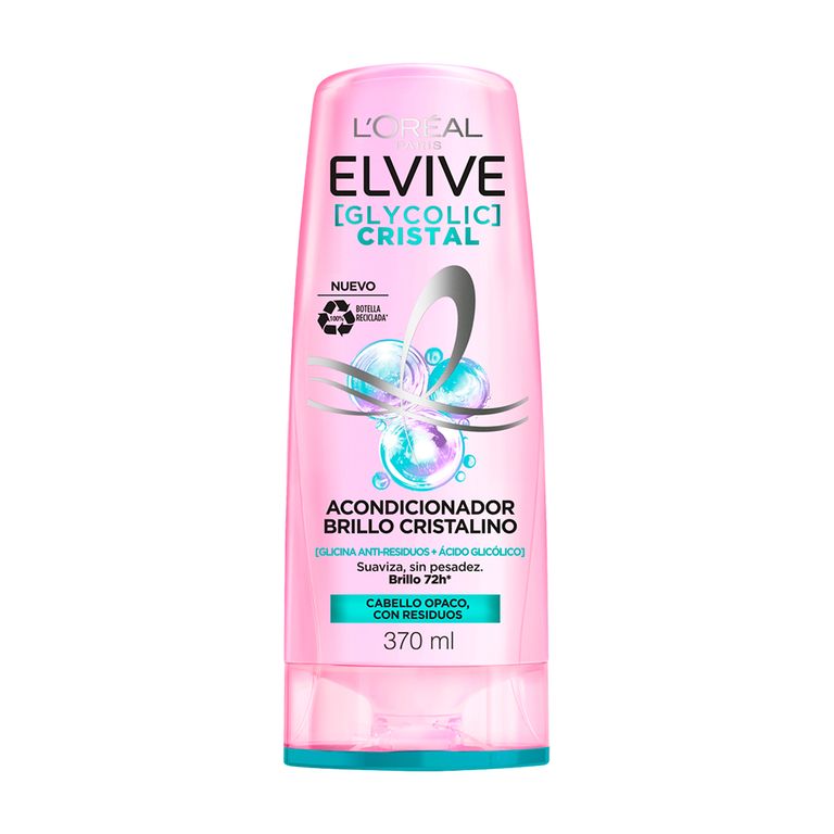 Acondicionador Elvive Glycolic Crystal Envase 370 mL