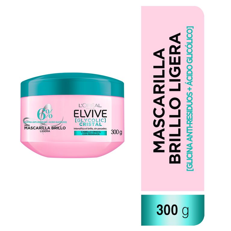 Tratamiento Elvive Glycolic Crystal Envase 300 g