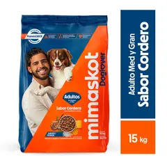MIMASKOT - Alimento Seco Perros Adultos Mimaskot Cordero RMG Bolsa 15 Kg