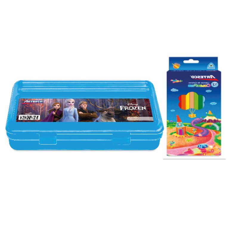 Pack Big Box Frozen + Colores Largos x12