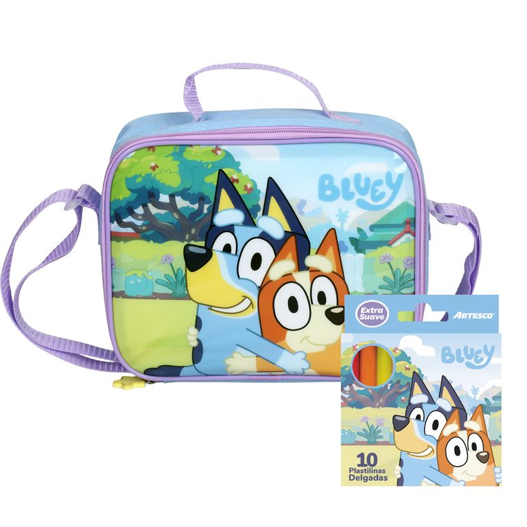 Lonchera Promocional + Plastilina Bluey 2026