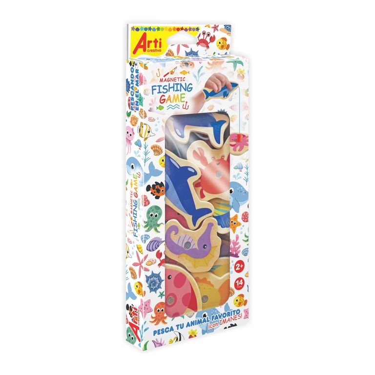 Juego Pescando en el Mar 14 Piezas