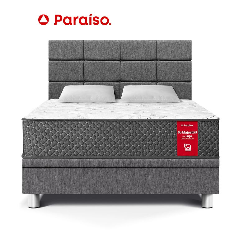 Dormitorio Boxet Blocks Su Majestad 2 Plz Gris