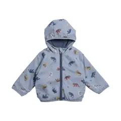 REDWOOD - Casaca Polar Reversible Bebe Niño Redwood