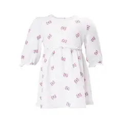 REDWOOD - Vestido Fleece Manga Larga Bebe Niña Redwood