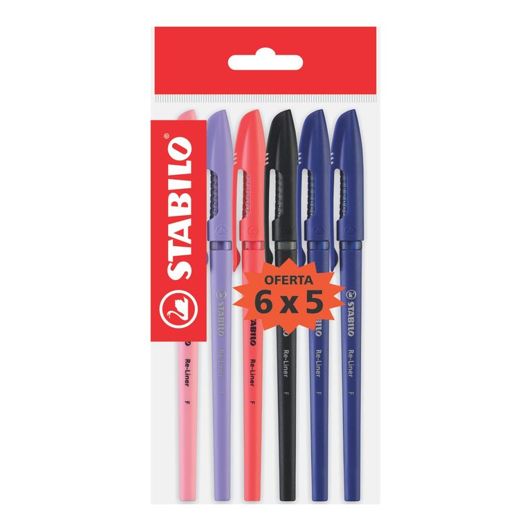Stabilo Relliner Eco Pack 6 5 Und