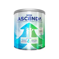 ASCENDA - Suplemento Nutricional Ascenda Vainilla Lata 400 g