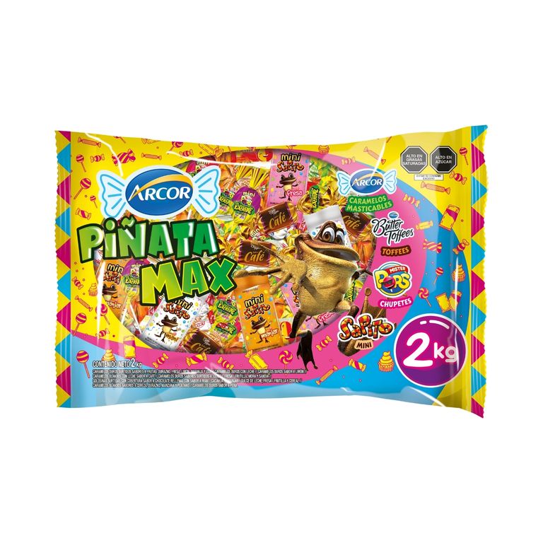 Golosinas Piñata Max Arcor Bolsa 2 Kg