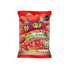 MOGUL - Gomitas Mogul Fresa Acida Empaque 500 g