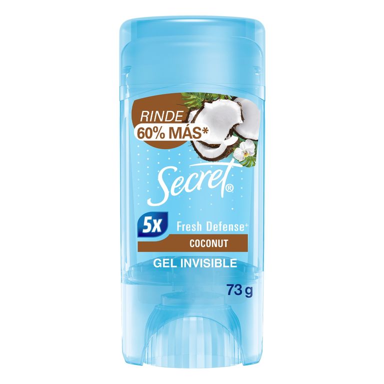 Desodorante en Gel Secret Coco Envase 73 g