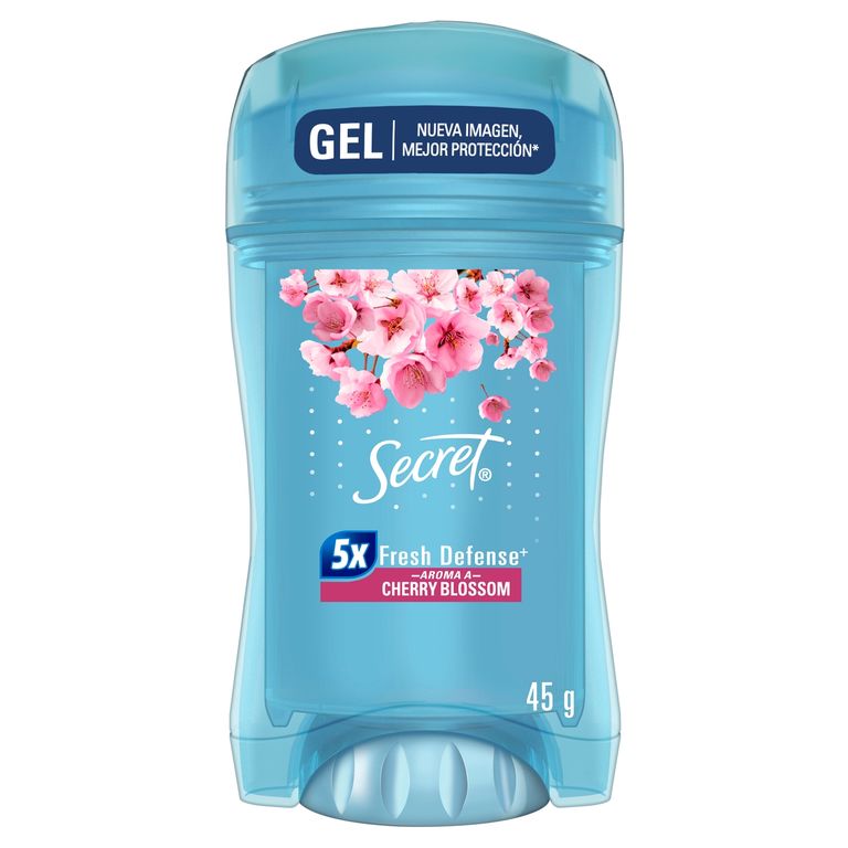 Desodorante en Gel Secret Cherry Blossom Envase 45 g