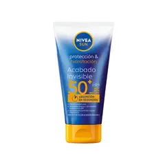 NIVEA - Protector Solar Nivea Hidratante Invisible FPS50 Envase 150 mL