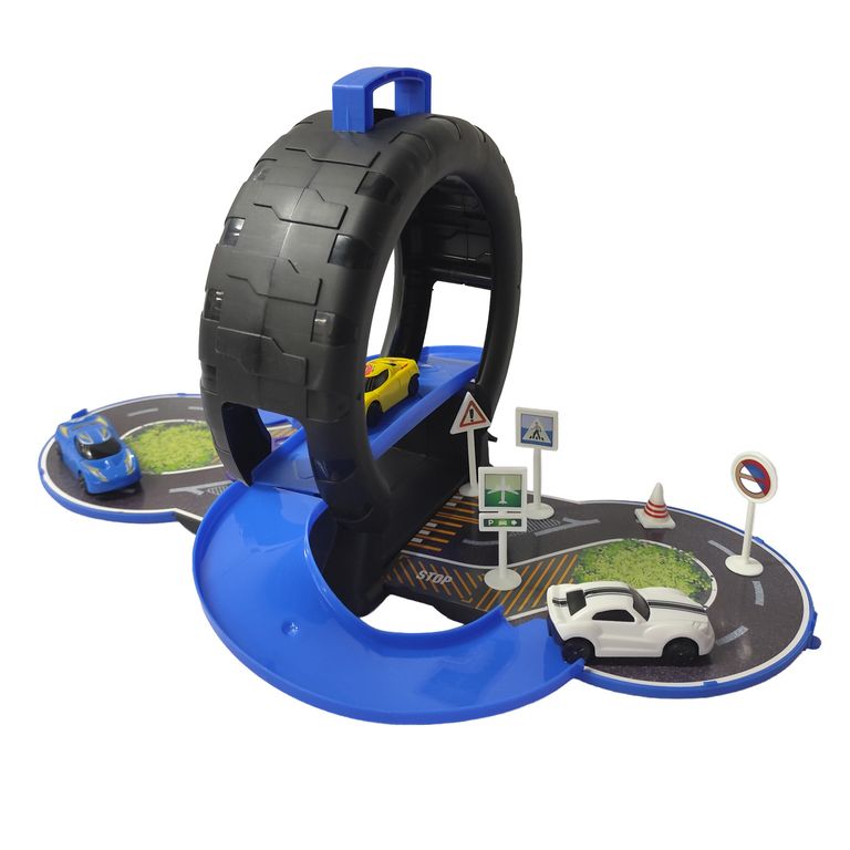 Pista Rueda Speed Shift con Lanzador 4