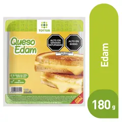 TOTTUS - Queso Edam Tottus Empaque 180 g
