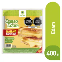 TOTTUS - Queso Edam Tottus Empaque 400 g
