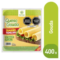 TOTTUS - Queso Gouda Tottus Empaque 400 g
