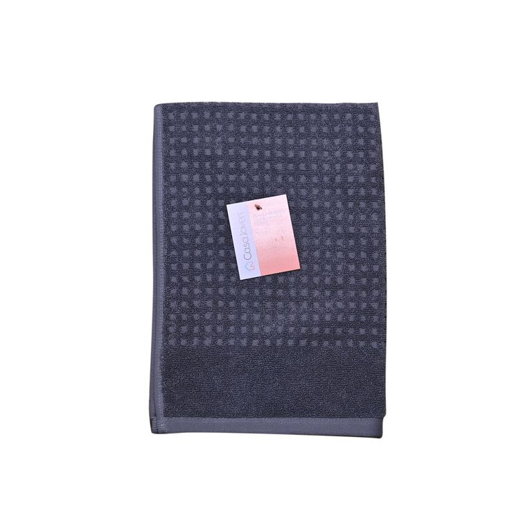 TOALLA DE MANO DISENO WAFFLE PLOMO