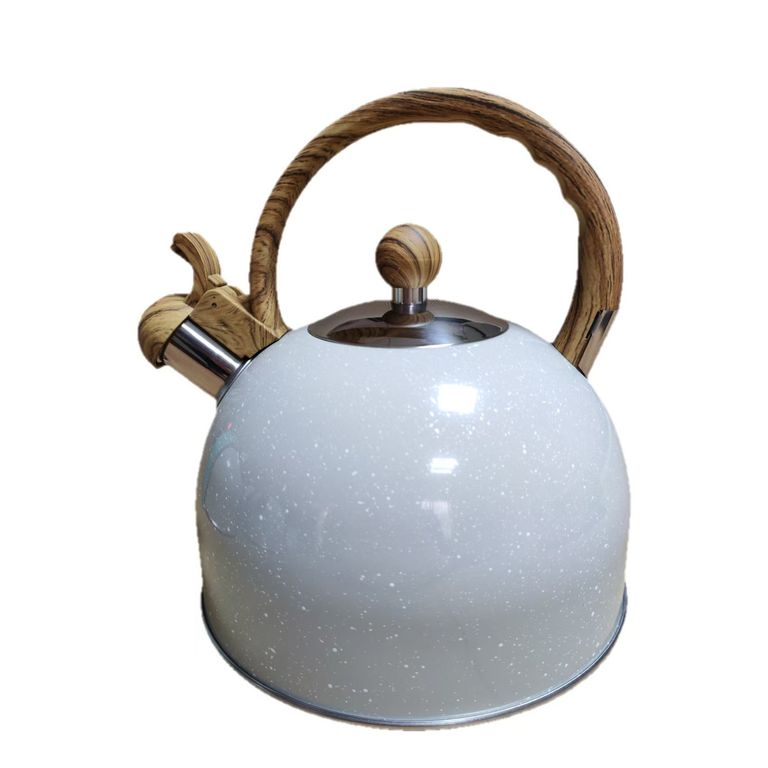 Tetera 3L Acero Inoxidable Look Madera