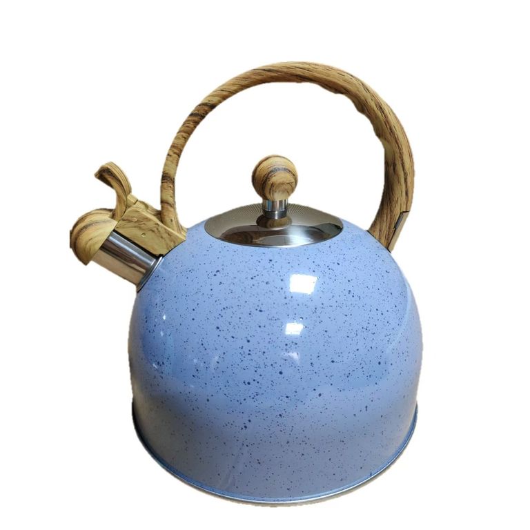 Tetera 3L Acero Inoxidable Look Madera