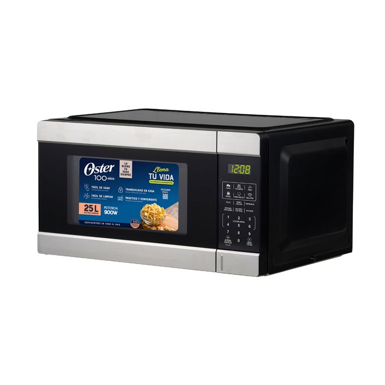 OSTER MICROONDAS 25LT ACEROINOX
