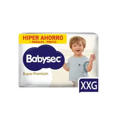 BABYSEC - Pañales Babysec Super Premium Talla XXG Empaque 100 Und