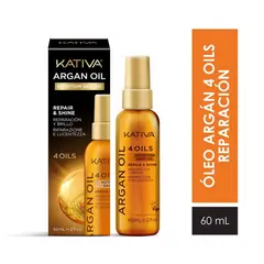KATIVA - Oleo Premium Nutritivo Kativa Argán Botella 60 mL