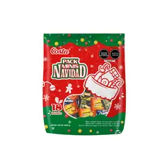 COSTA - Dulces Surtidos Costa Minis Navidad Bolsa 266 g