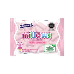 MILLOWS - Marshmallows Colombina Millows Fresa Bolsa 145 g