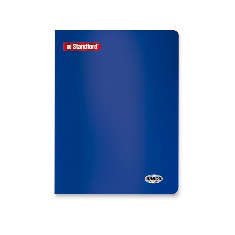 Cuaderno Standford 80 Hojas Junior High School Triple Renglón Sombreado M R Gofrado