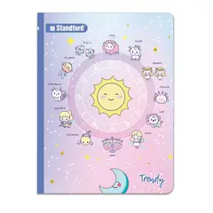 STANDFORD - Cuaderno Standford 80 Hojas Trendy Cuadriculado M R