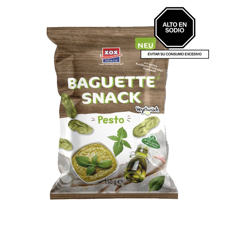 Snack Baguette Pesto Xox Bolsa 150 g