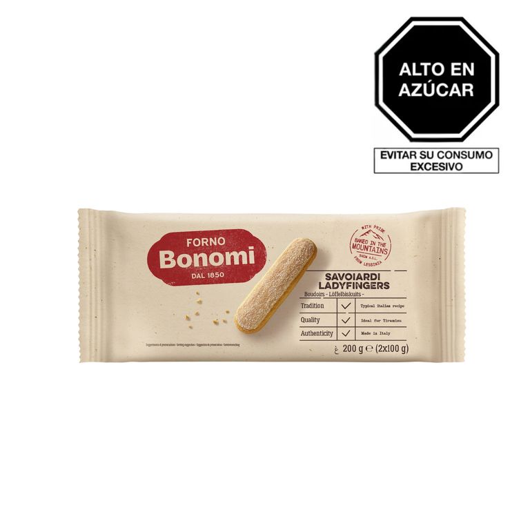 Ladyfingers Forno Bonomi Empaque 200 g