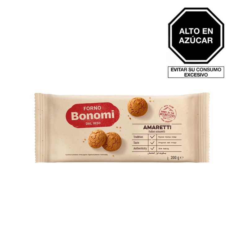 Amaretti Forno Bonomi Empaque 200 g