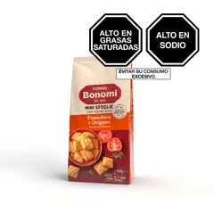 FORNO BONOMI - Mini Sfoglie de Tomate y Orégano Forno Bonomi Empaque 150 g