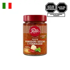POLLI - Pesto Rojo con Tomates y Queso Polli Pote 190 g