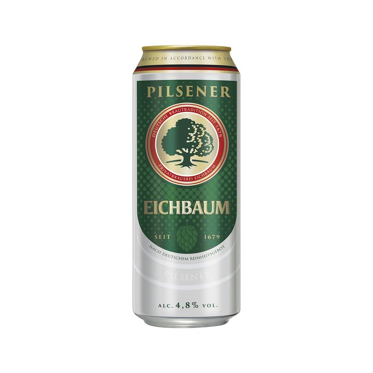 Cerveza Pilsener Premium Eichbaum Lata 500 mL