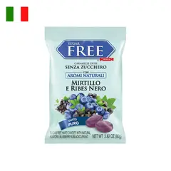 SUGARFREE BY SERRA - Caramelo Sin Azúcar Arándanos Serra Bolsa 80 g