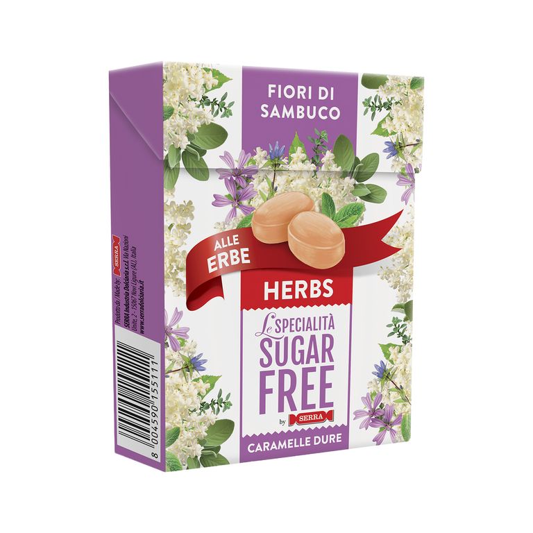 Caramelo Sin Azúcar Flor de Saúco Serra Bolsa 50 g