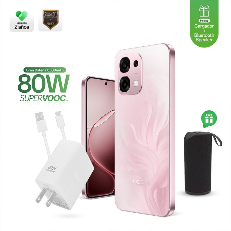 Smartphone Oppo A6 Pro Bundle 8+256 Rosado