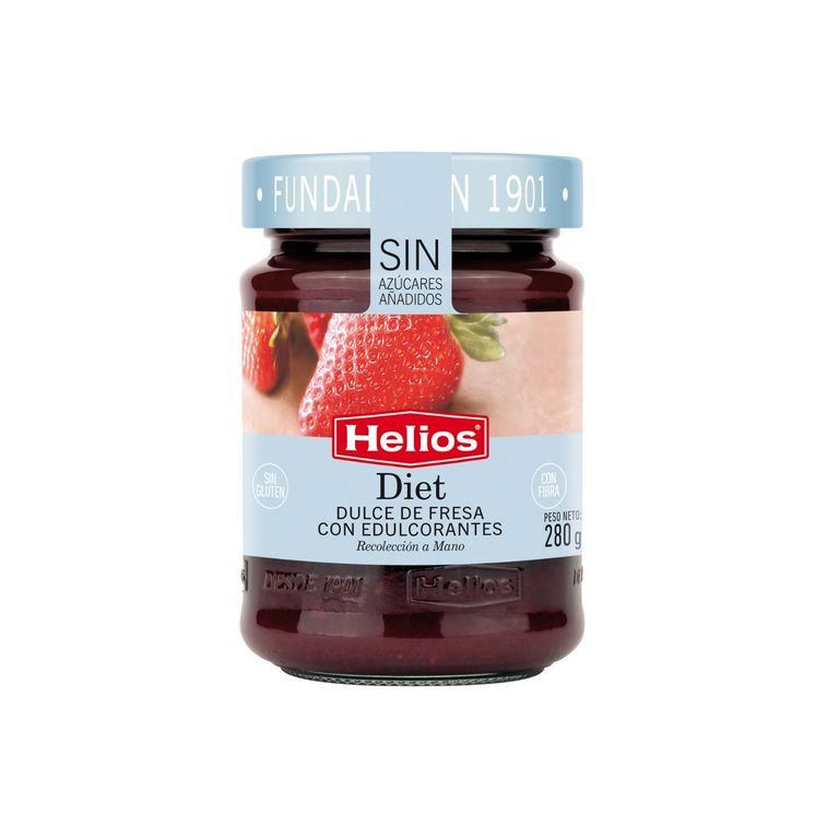 Dulce de Fresas con Edulcorante Helios Envase 340 g