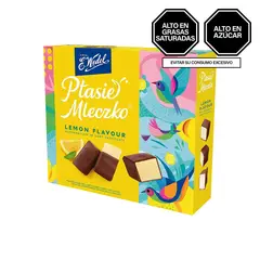 E WEDEL - Malvavisco de Limón Cubierto de Chocolate E. Wedel Caja 340 g