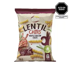 OHO - Chips de Lenteja con Tocino Oho Bolsa 100 g