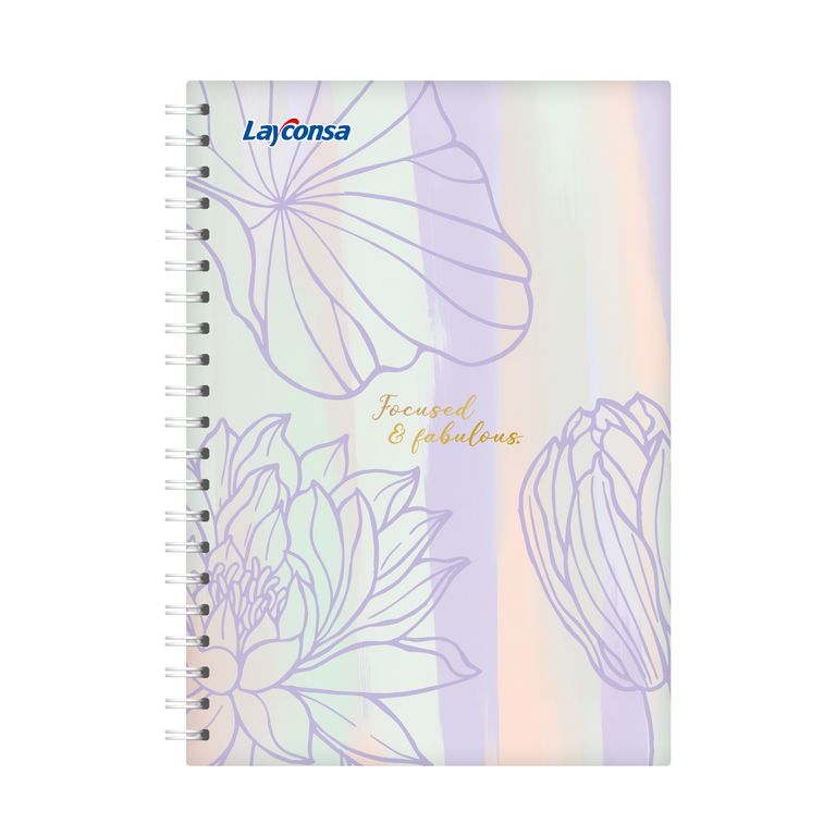 Cuaderno Anillado A4 Femenino Layconsa Tapa Dura