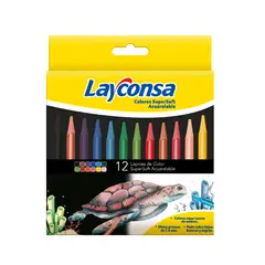 undefined - Colores Acuarelables Super Soft Layconsa 12 Und