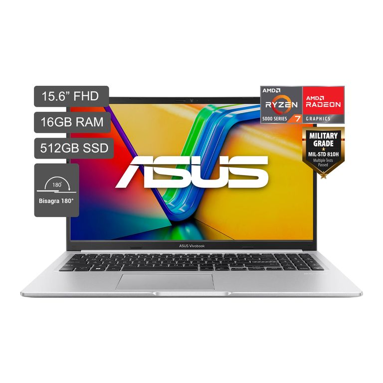 Laptop ASUS Vivobook 15 R7 5825U 512GB 16GB