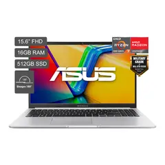 ASUS - Laptop ASUS Vivobook 15 R7 5825U 512GB 8GB+8GB 16GB