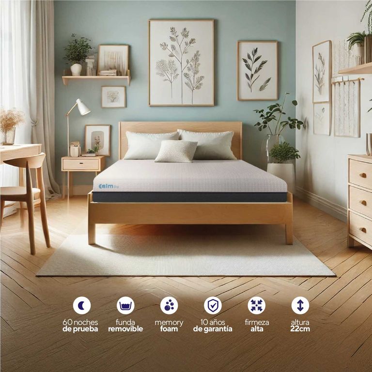 COLCHON CALM LITE MEMORY FOAM QUEEN