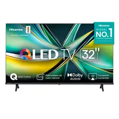 HISENSE - Televisor Hisense 32'' QLED HD